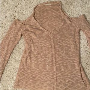 Cold showers pink sweater